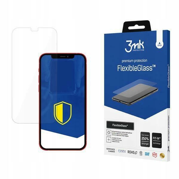 Szkło hybrydowe do iPhone 12 mini 3MK Flexible Glass