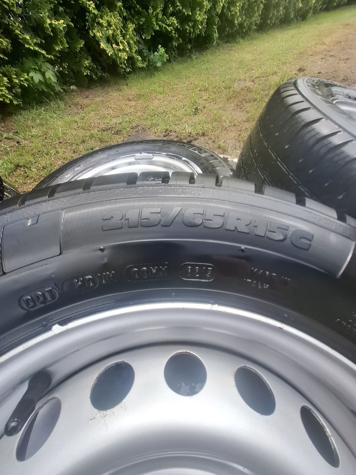Opony z felgami ford Transit 215x65r15c