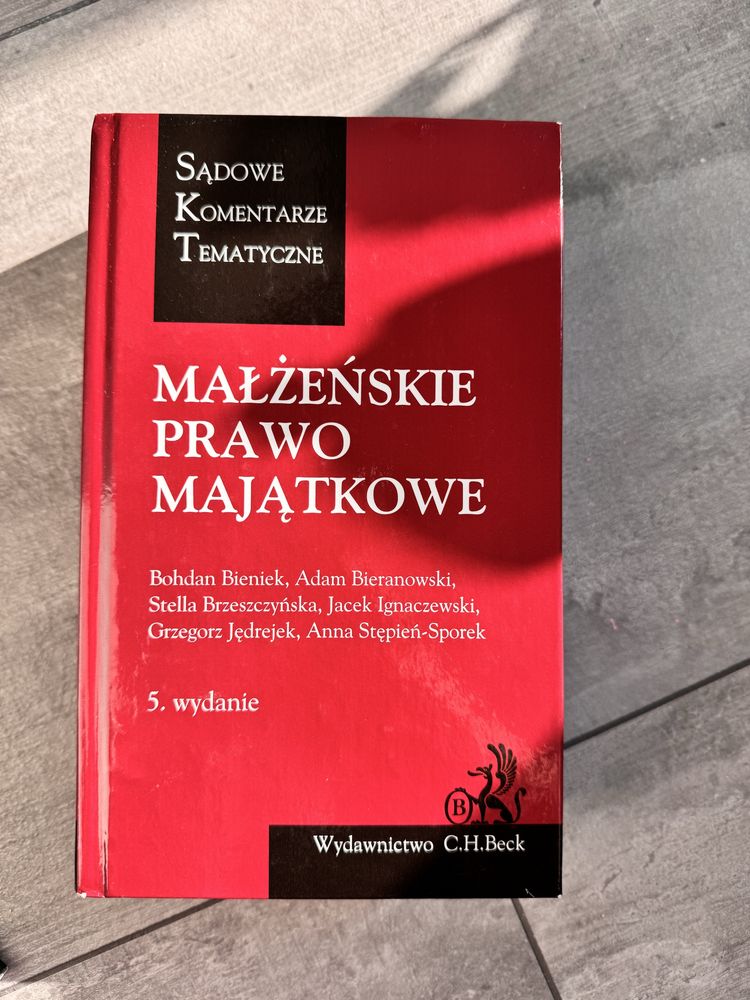 Książka Małżeńskie prawo majątkowe