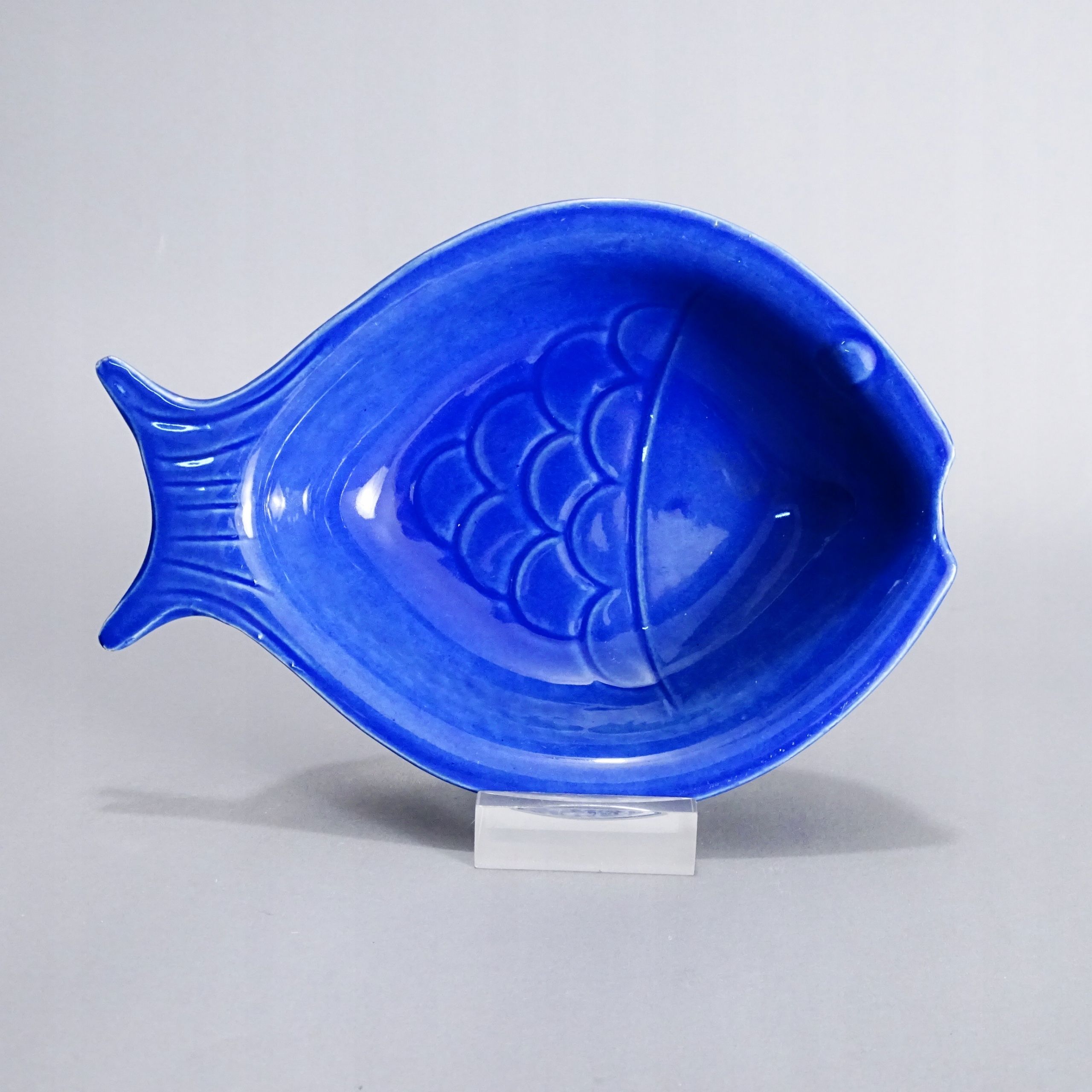 vintage ceramiczna patera miseczka ryba