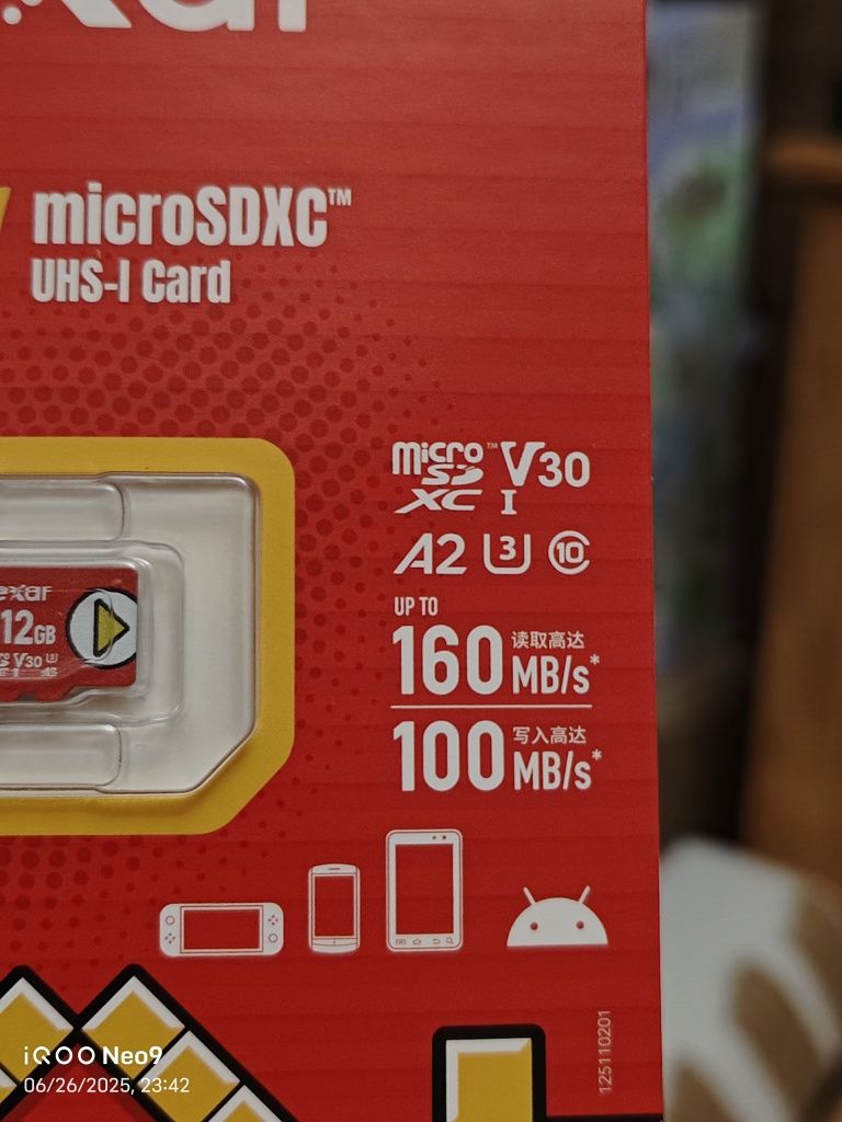 Karta microSD 512 GB Lexar Nowa Oryginalna