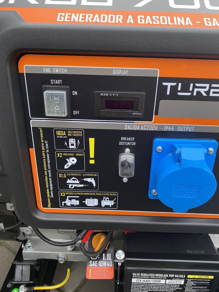 Генератор GENERGY TURBO 7000E
