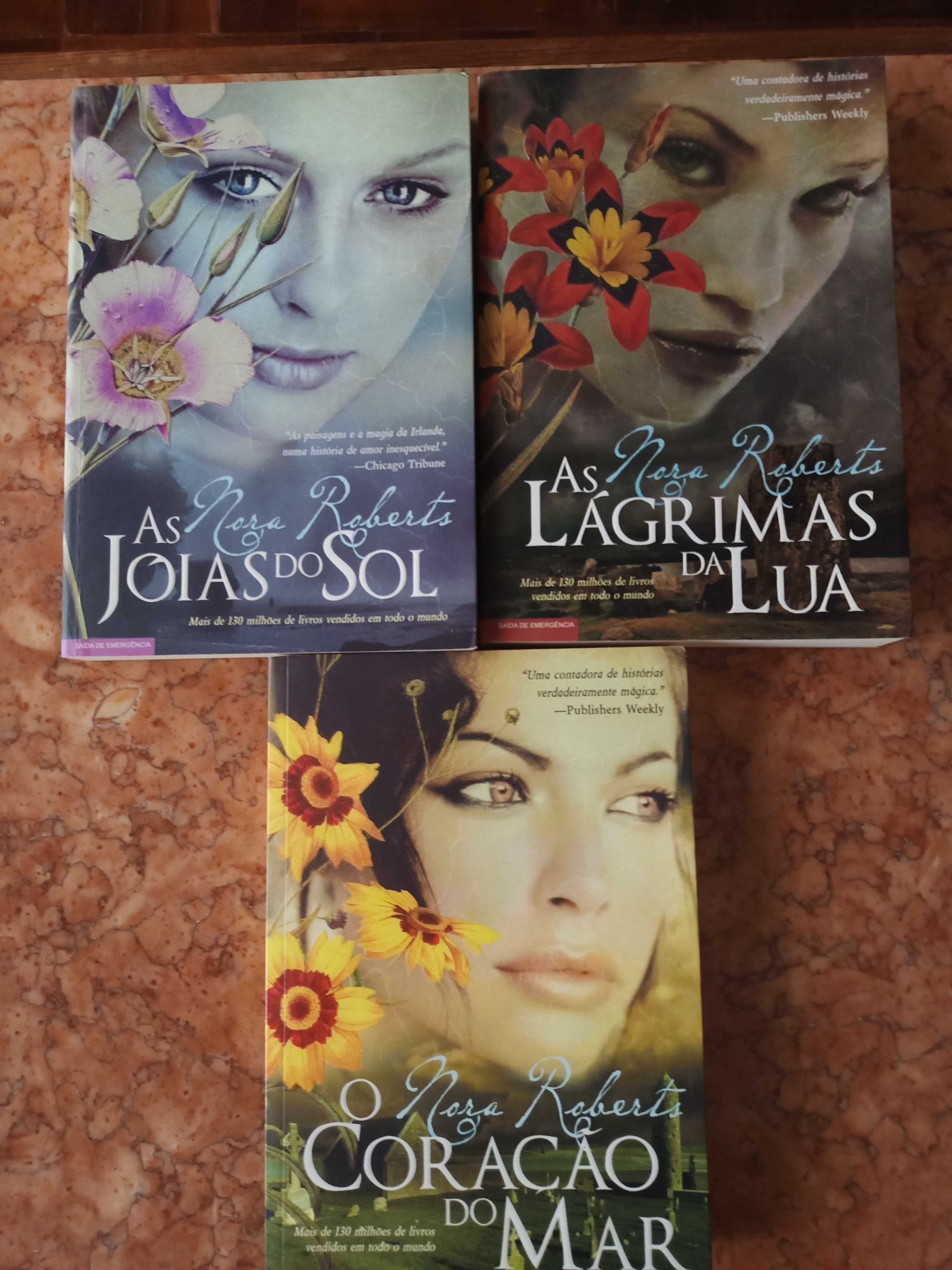 Trilogias da Nora Roberts - livro disponível "a ilha das três irmãs"