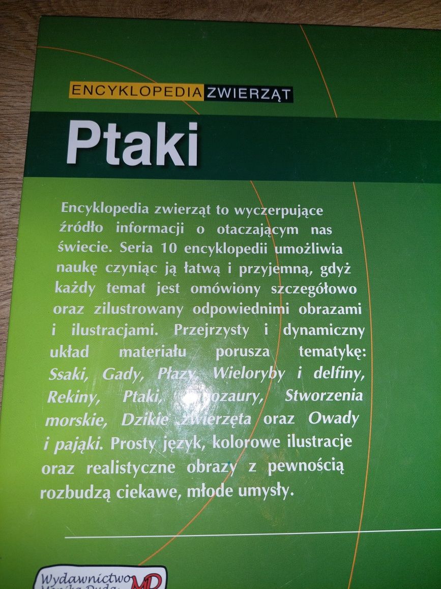 Encyklopedia zwierzata PTAKI