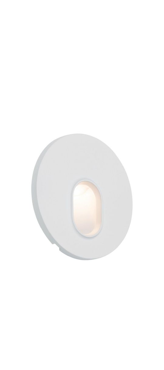 OPRAWA Ścienna LED Przyschodowa Okrągła Biała Design PL92924