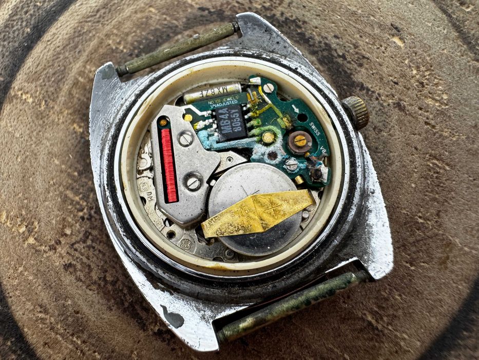 zegarek męski - Eklora Quartz - na części