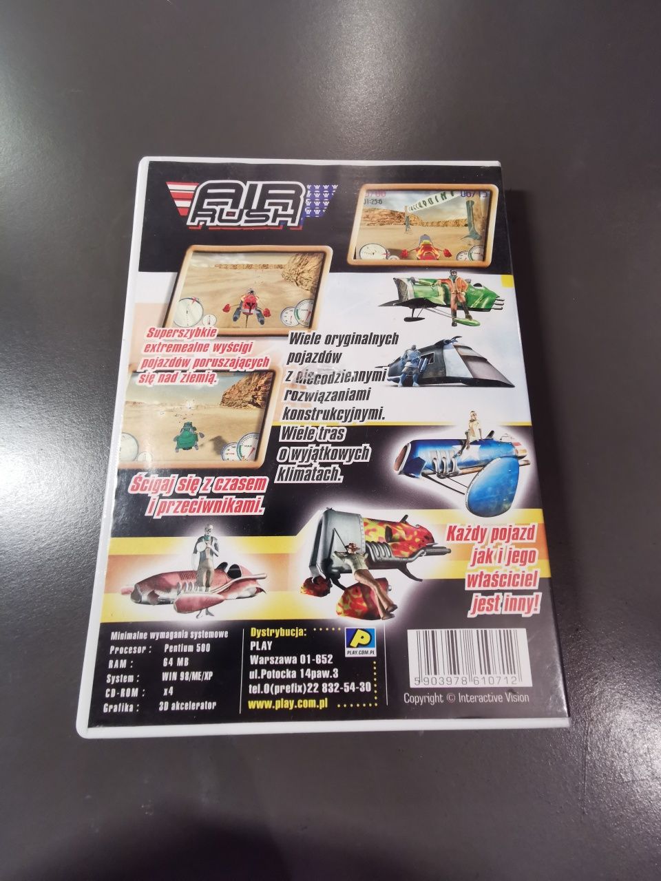 Gra Air Rush Extreme Racing, PC CD-ROM.