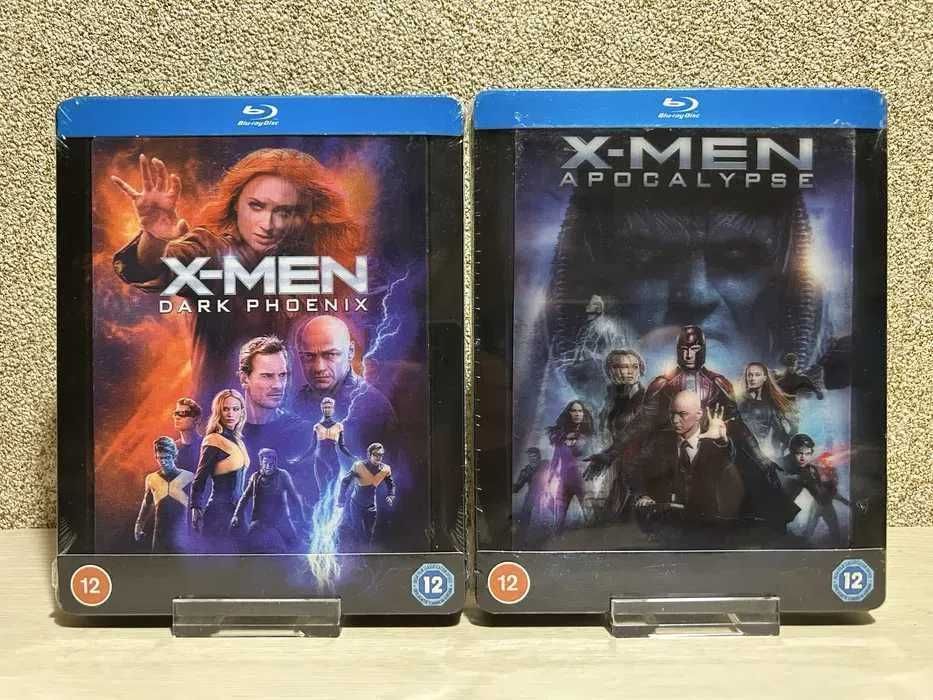 Steelbook Blu-ray Трилогии / Стартрек / Люди Икс.