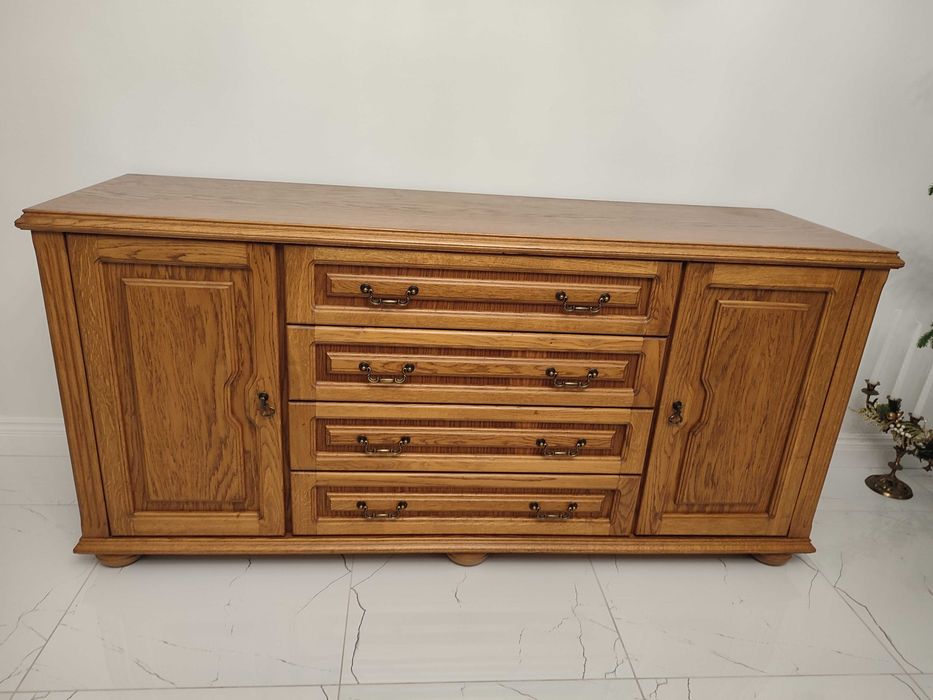 Komoda drewniana, dębowa