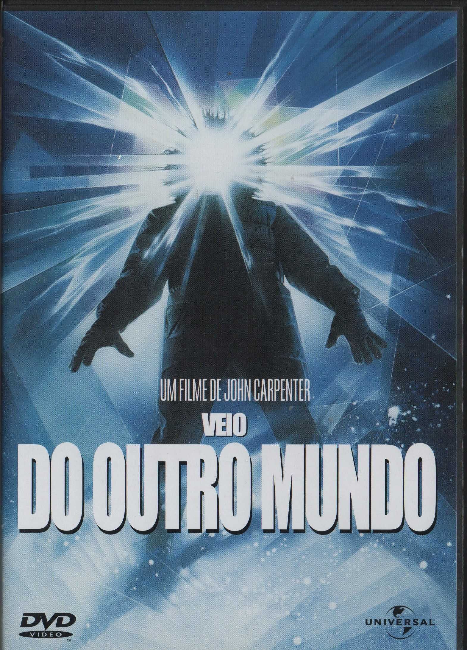 Dvd Veio do Outro Mundo - terror - John Carpenter - extras