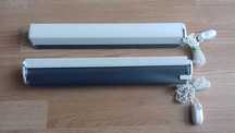Rolety kasetowe szare 35x130