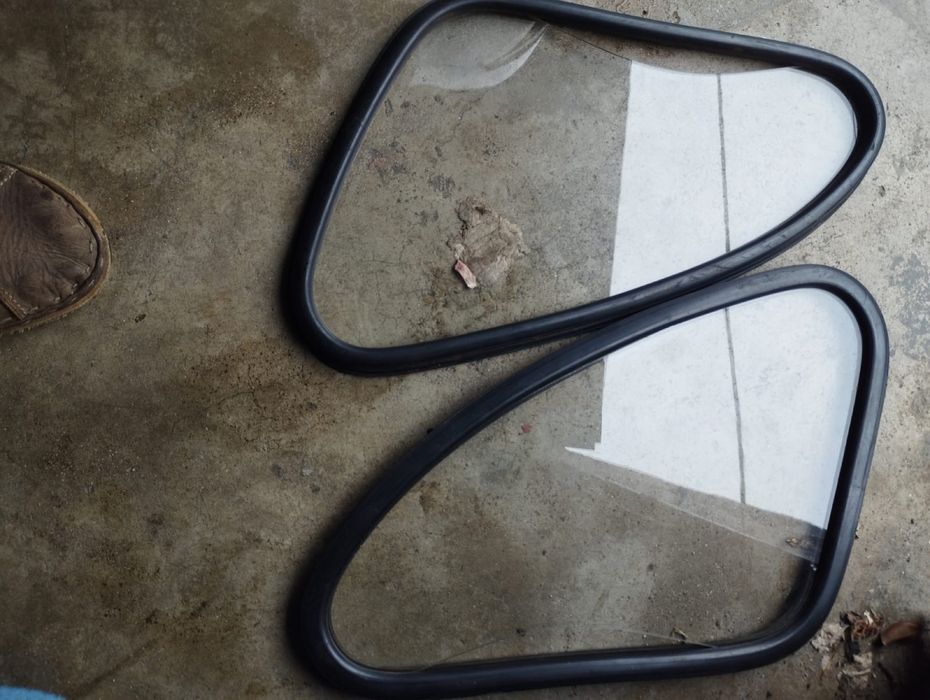 Para brisas citroen dyane, borracha oculo traseiro e vidros