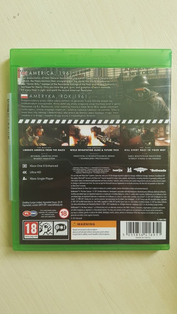 Wolfenstein 2: The New Colossus для Xbox One