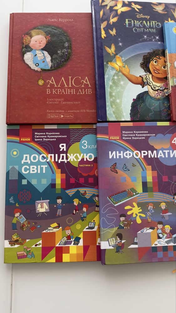 Полініана, Аліса в країні див, Інформатика 4кл, Я пізнаю світ 4 кл