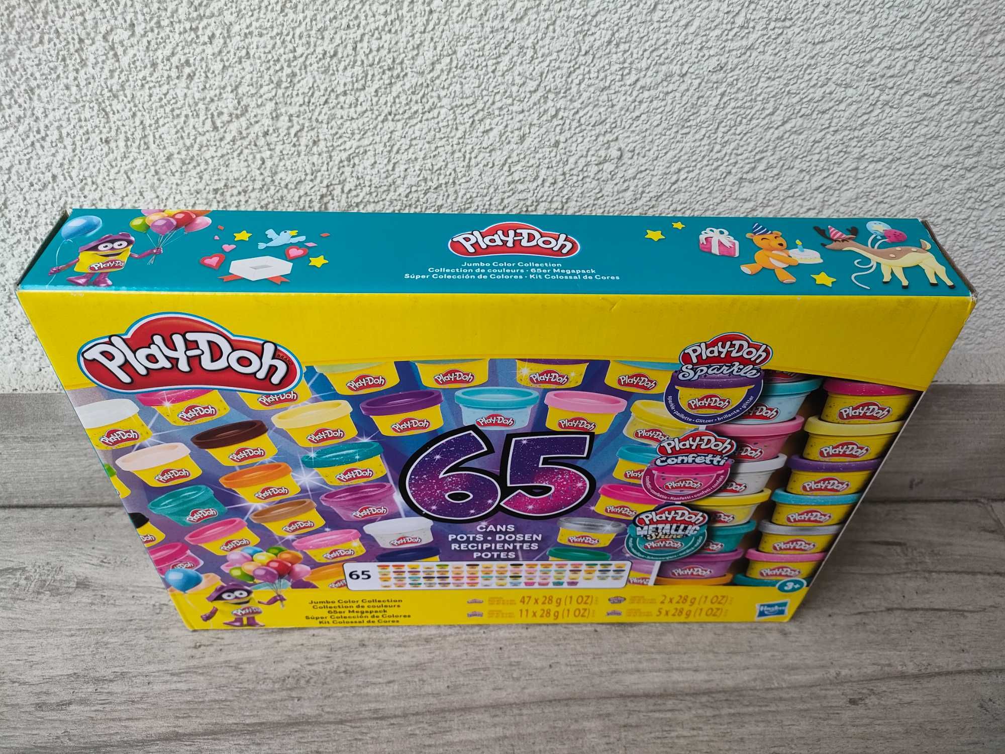Play-Doh Ciastolina duży XXL zestaw 65 tuby - NOWE W-wa Ursynów F3622
