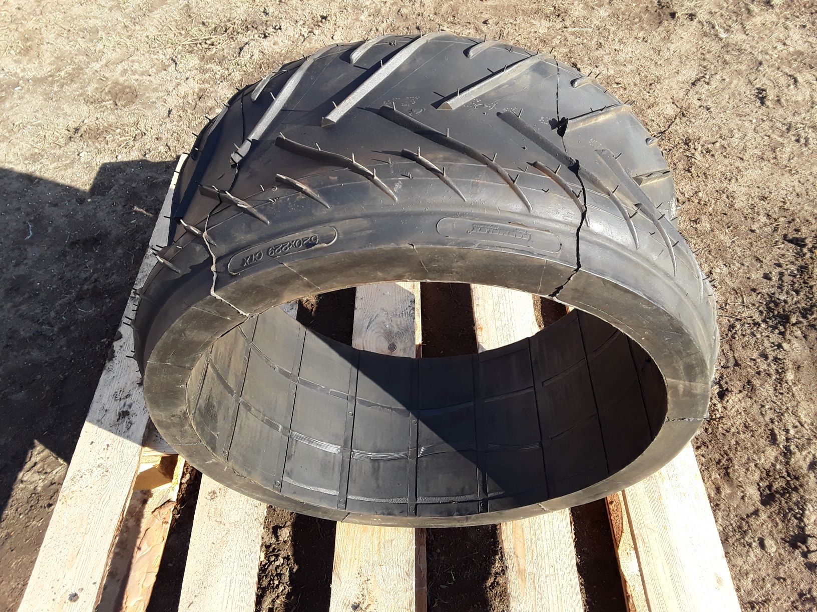 Otico FARMFLEX 520x250 CTX, 520x229 CTX opona, koło, wał oponowy