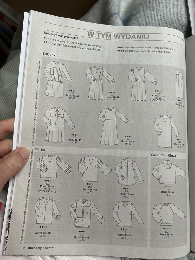 Burda 10/2023 sprzedam