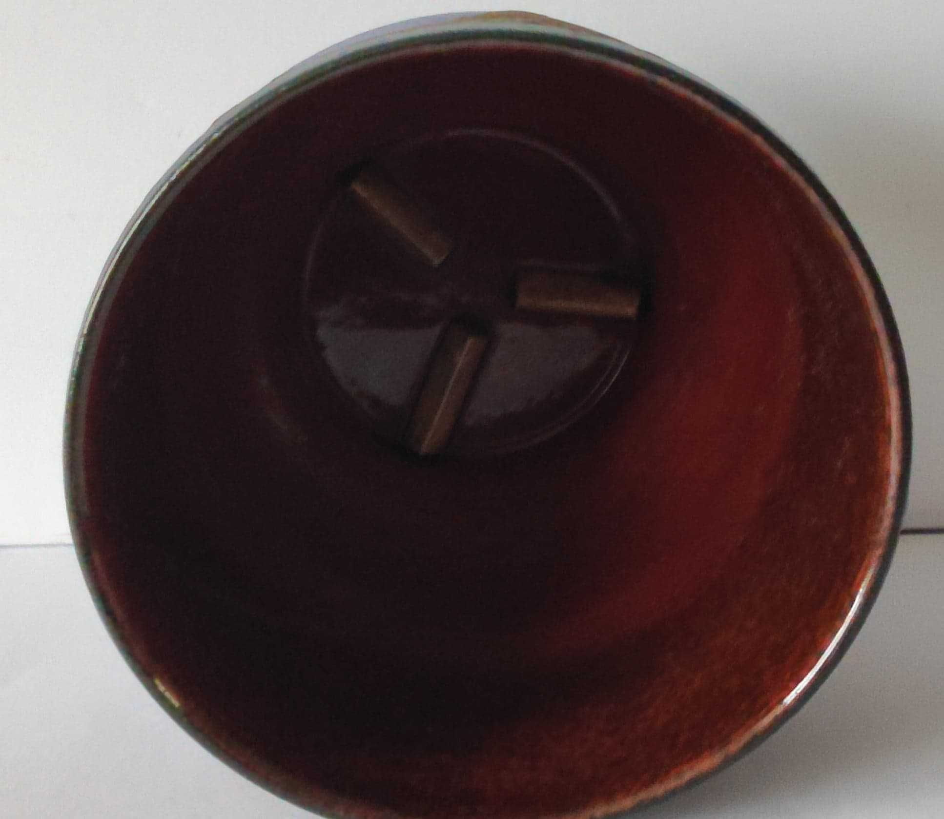 Stara kolekcjonerska ceramiczna osłonka, Roth, Design Vintage