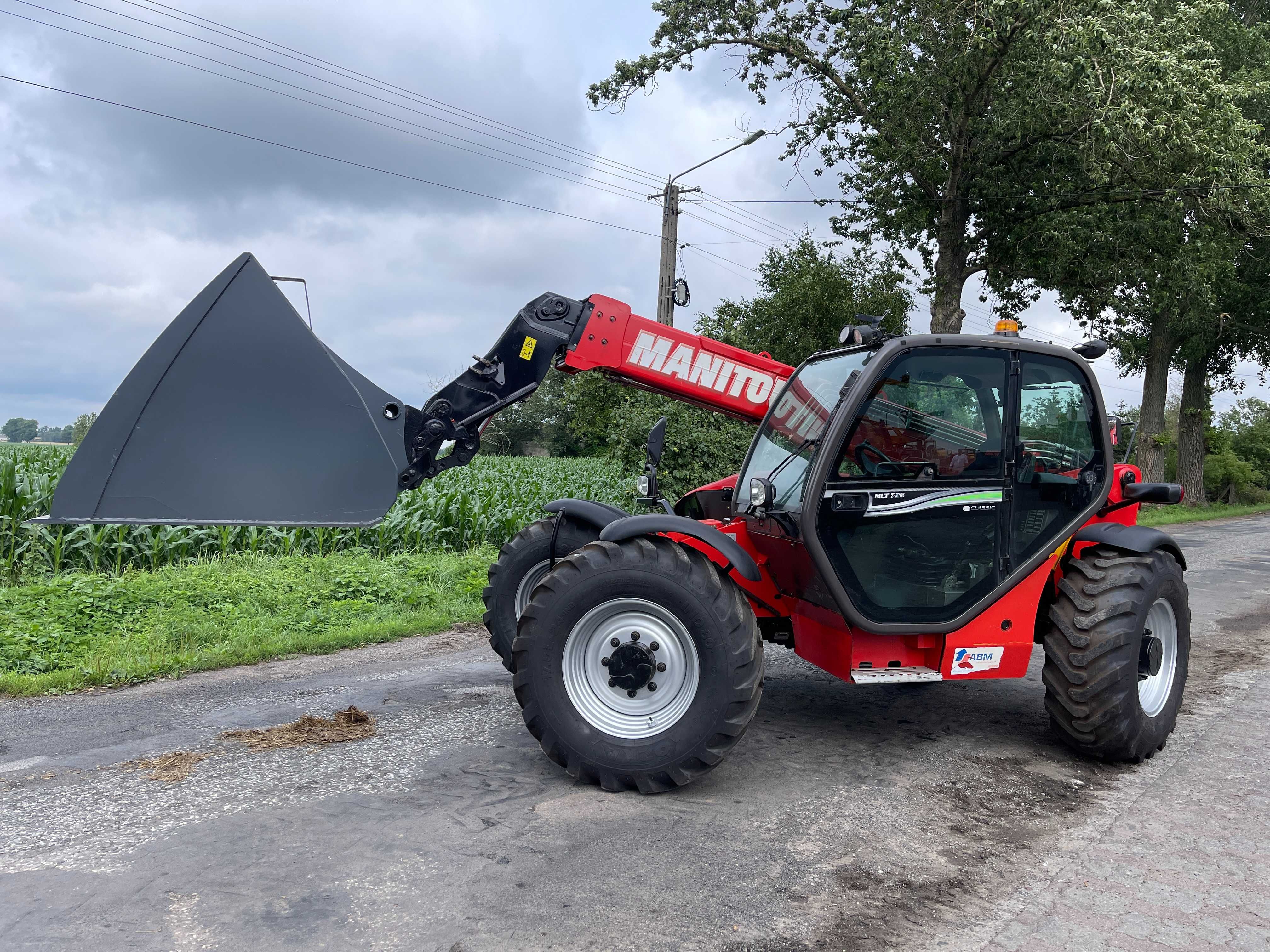 Ładowarka teleskopowa Manitou MLT 735-120*Bardzo ładna*2016 R*4900 MTG