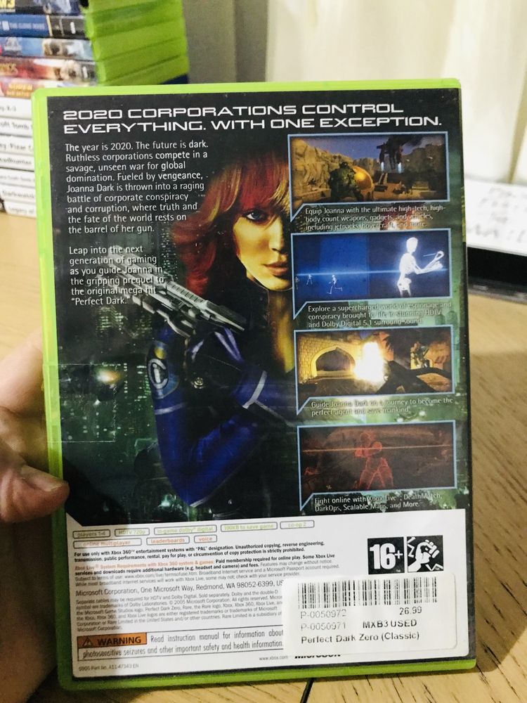 Perfect dark zero gra na Xbox 360