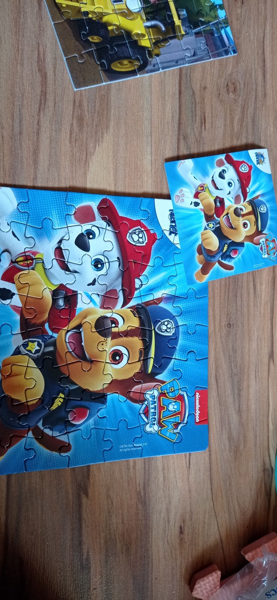 Zestawy 7x puzzle mini 54 elementy