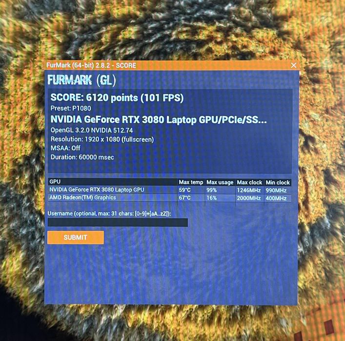 Laptop Gamingowy Acer Nitro 5 R7 5800H 16/1TB RTX3080 Win11 FV HDD 64h