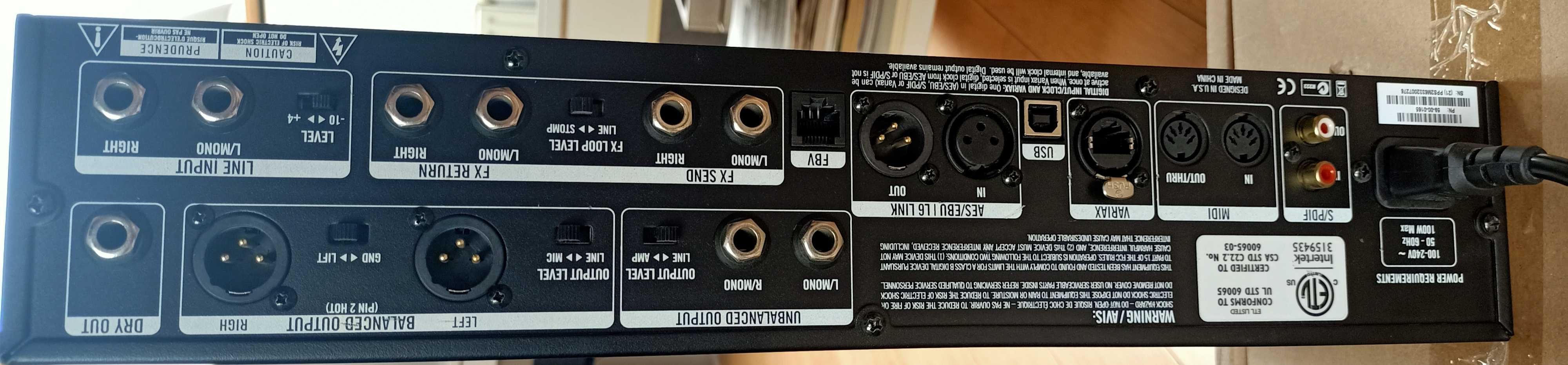 Line 6 POD HD Pro X, procesor gitarowy i interfejs audio (przez USB)