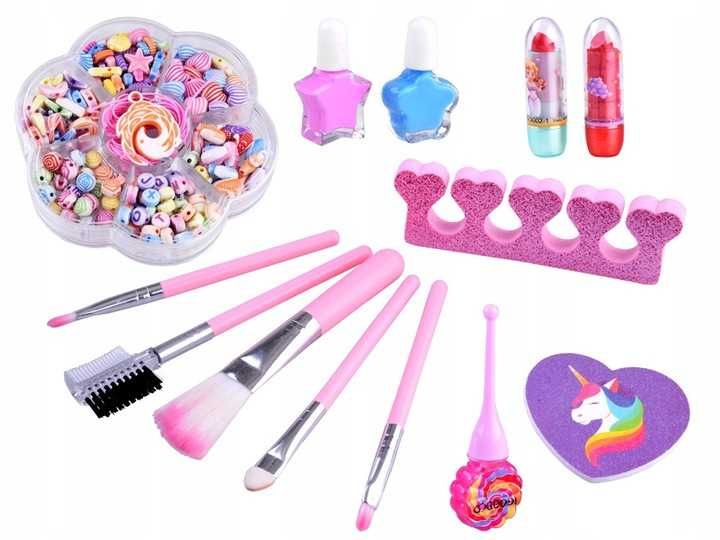 Zestaw Do Makijażu Malowania Kosmetyki W Kuferku Dla Dzieci Make Up