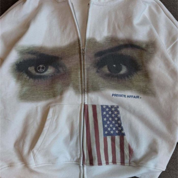 Зип худи США drip y2k