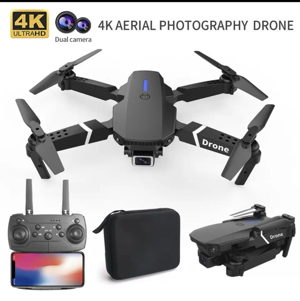 Drone novo 4k câmera grande angular