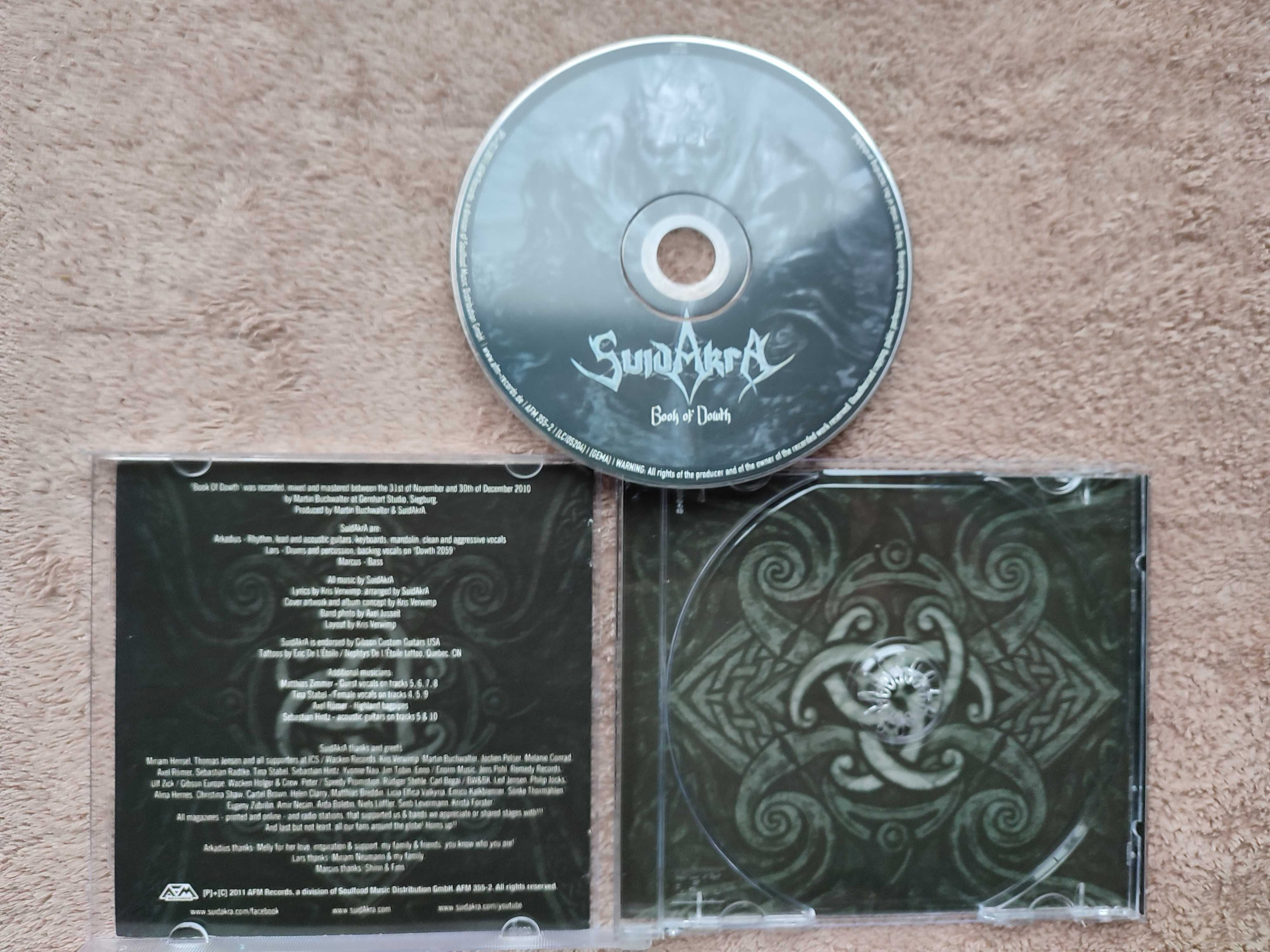 Аудіо СД(CD-DA) - SUIDAKRA - 2011  + THE GATHERING - 2009 2CD