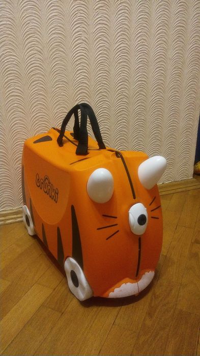 Дитяча валіза TRUNKI Tiger на коліщатах TRU-T085 "Тигреня"