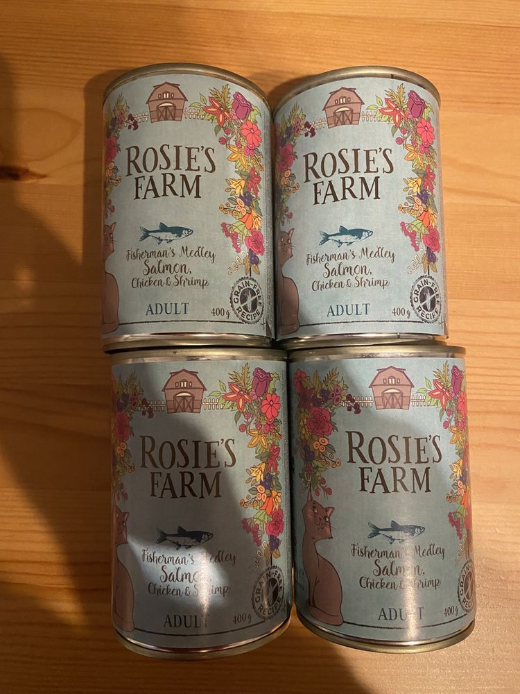 Rosies Farm karma mokra dla kota 4x400g