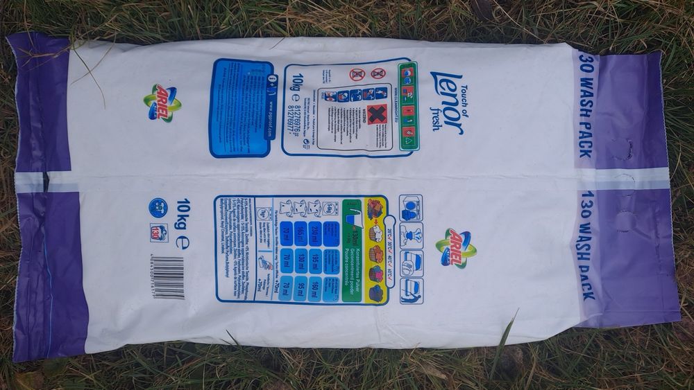 Ariel + Lenor Actilift proszek uniwersalny 10kg, 130 prań