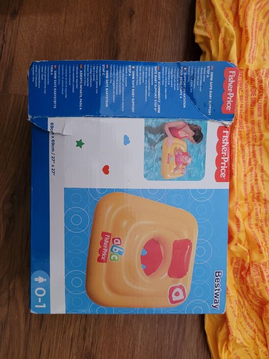 Siedzisko fisher price do pływania 0-1