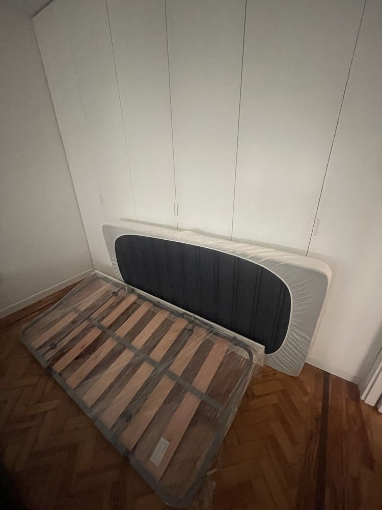 Cama de solteiro com 2.00 comprimento