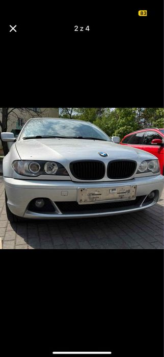 Zderzaki i progi bmw e46 coupe lift komplet