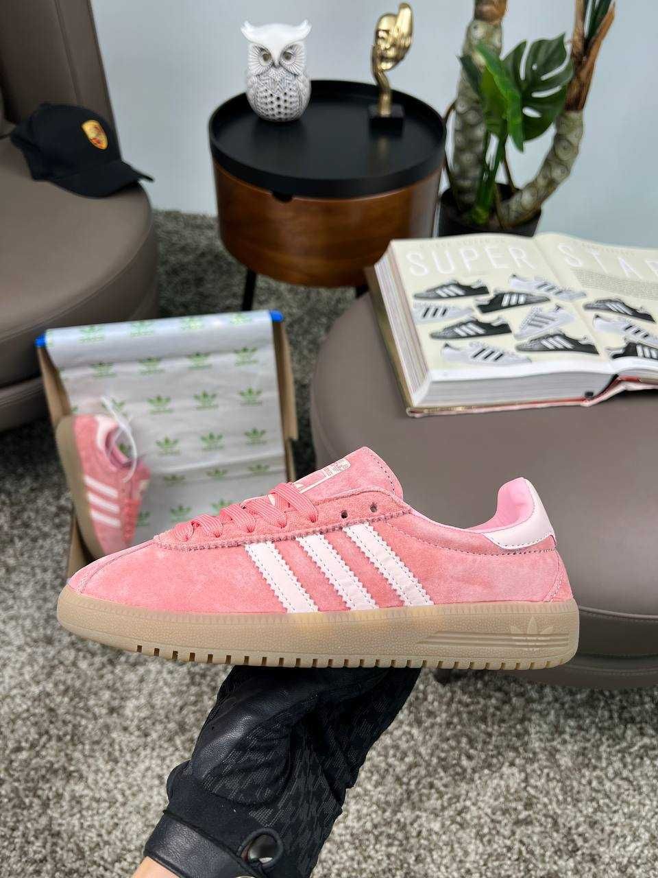 !SALE! Adidas Originals Bermuda Pink White 35 36 37 38 39 40 41