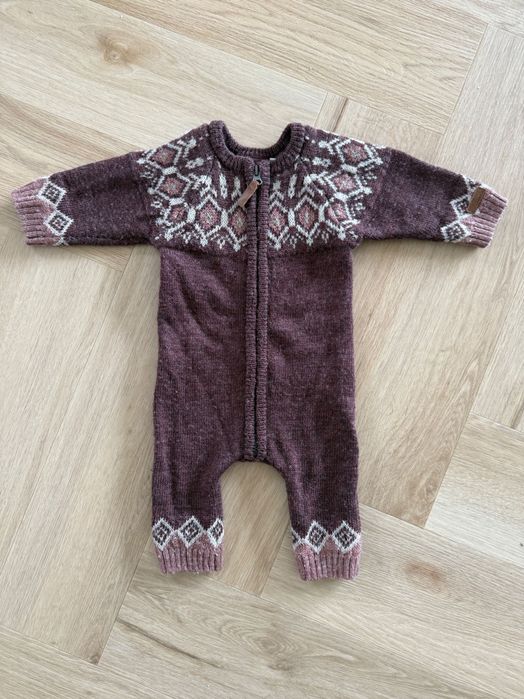 Kombinezon wełniany r.62 name it 100% wełna merino