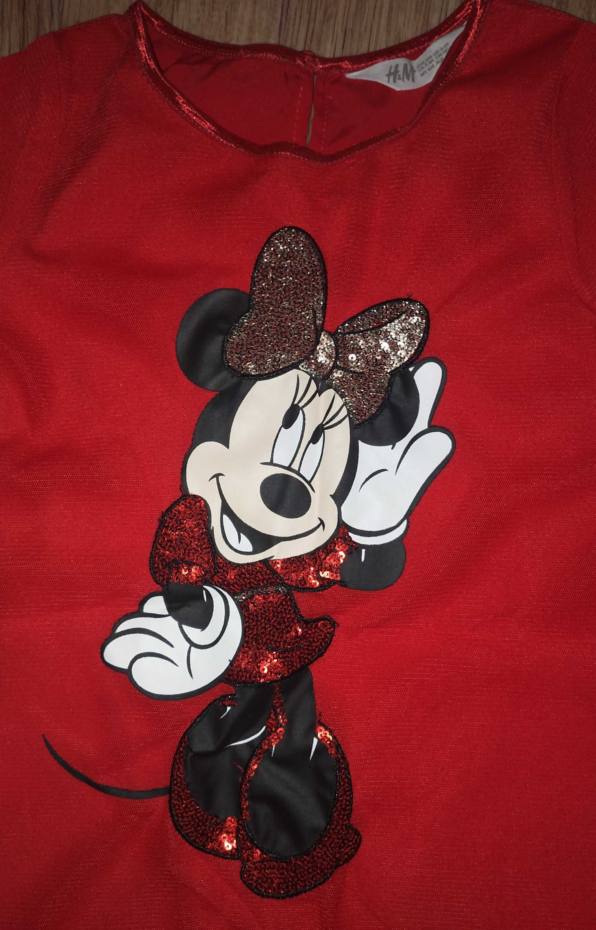 2 красиві платтячка H&M Minnie Mouse для дівчинки р.104