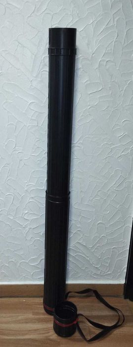 Tubo para transporte de trabalhos de arte, telas, folhas
