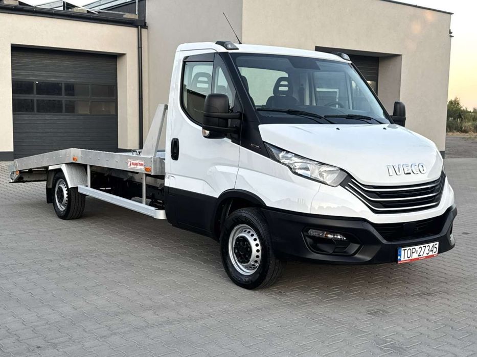 Iveco Daily  3.0 160KM #Rok 2022 #55 tys km przebiegu #AUTOLAWETA #Najazd laweta