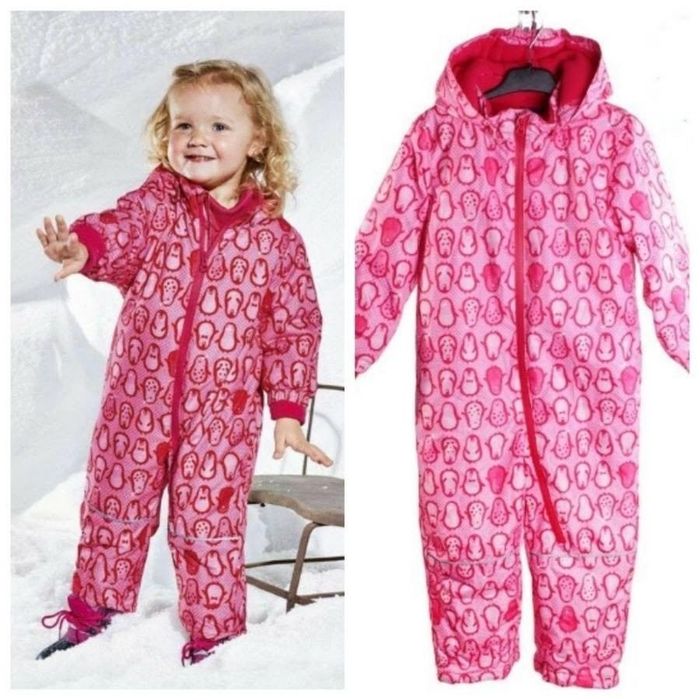 Термокомбінезон зимовий для дівчинки Lupilu 74-80