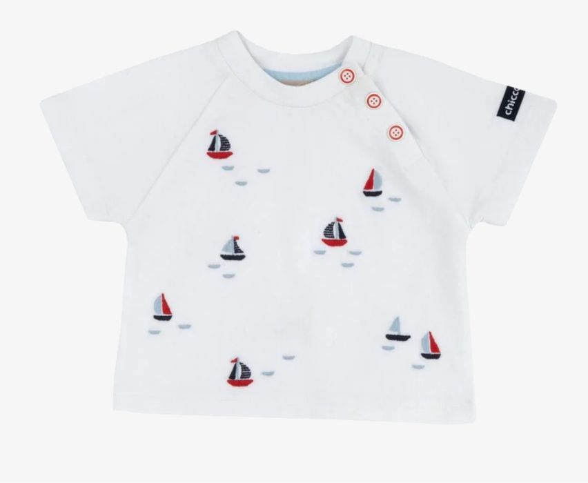 Футболка Chicco "Navi" для хлопчика.НОВА! Р.86(12-18м)