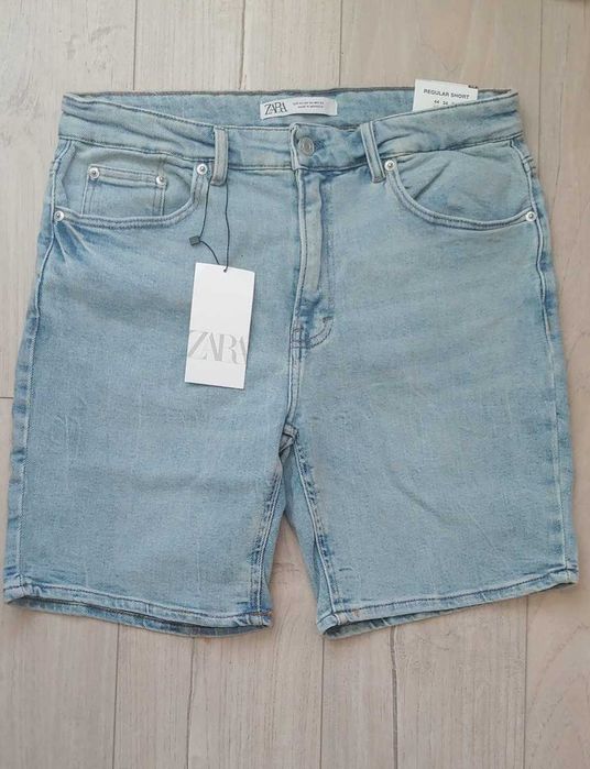 Джинсові шорти Zara чоловічі EUR 44 USA 34