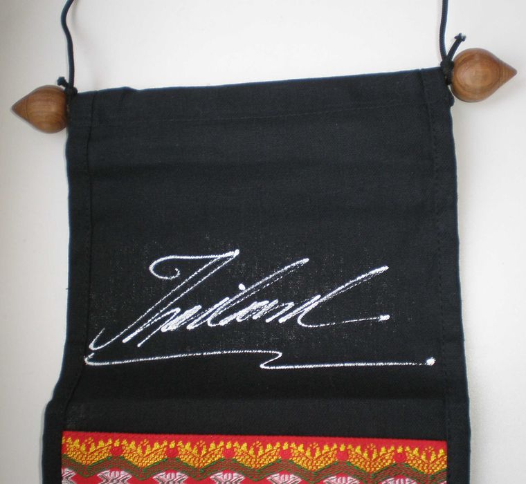 Картина для интерьера ручной работы с карманами