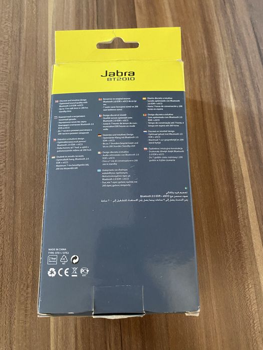 Jabra BT2010 słuchawka bezprzewodowa Bluetooth do telefonu