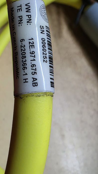 Przewód kabel ładowania e- VW Audi Skoda Seat  12E.971.675 AB