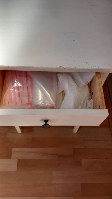 Stolik drewniany IKEA blat 46x35 wysokość 70 cm