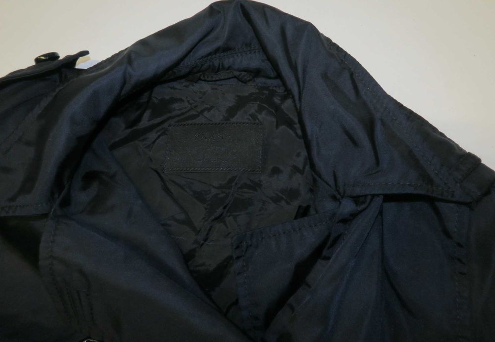 Prada płaszcz trencz dwurzędowy M